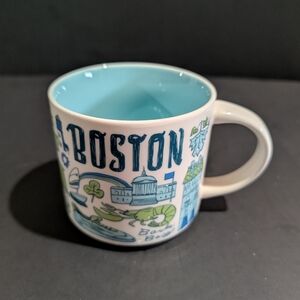 Starbucks Boston Been There Series Coffee Mug 14 oz Across The Globe